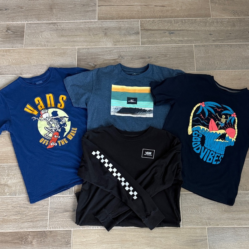 Surf/skate t shirt bundle